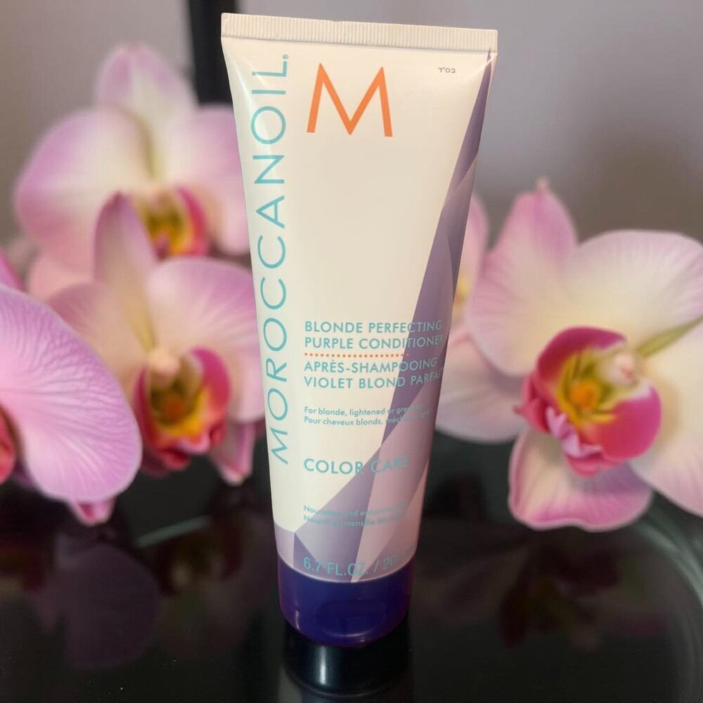 MoroccanOil Blonde Love Perfecting Purple Conditioner 2.4 oz